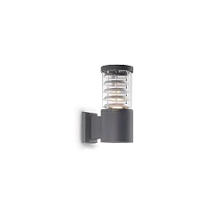 Outdoor wall luminaire TRONCO AP1, E27, anthracite