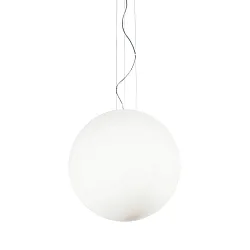 Pendelleuchte MAPA BIANCO SP1 D50, E27, Ø 50cm, weiß