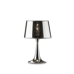 Tischleuchte LONDON CROMO TL1 SMALL, E27, Chrom