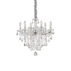 Chandelier FLORIAN SP6, 6 flames, E14