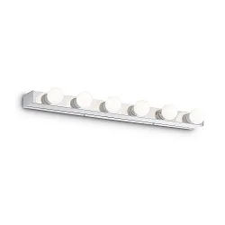 Wandleuchte / Spiegelleuchte PRIVÈ AP6, 6-flammig, E14, Chrom