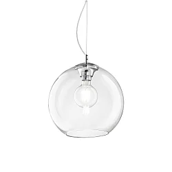 Pendelleuchte NEMO CLEAR SP1 D30, E27, Ø 30cm, transparent