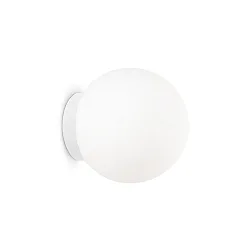 Wandleuchte MAPA BIANCO AP1 D20, E27, Ø 20cm, weiß