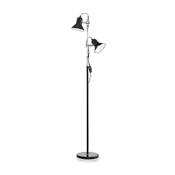 Stehleuchte POLLY PT2, 2-flammig, E27, Silber