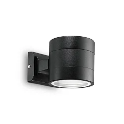 Außenwandleuchte SNIF AP1 ROUND, G9 max. 40W, Schwarz