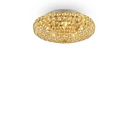 Deckenleuchte KING PL5, 5-flammig, G9 max. 40W, Gold