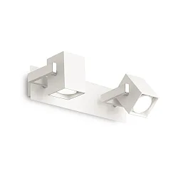 Wand-/Deckenstrahler MOUSE, 2-flammig, GU10, dreh- und schwenkbar, Weiß