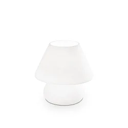 Tischleuchte PRATO TL1 SMALL BIANCO, E14, weiß