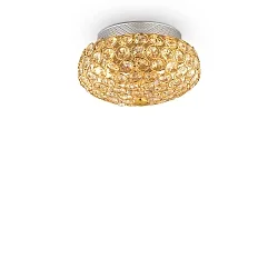 Deckenleuchte KING PL3, 3-flammig, G9 max. 40W, Gold