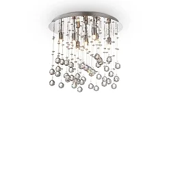 Ceiling luminaire MOONLIGHT PL8, 8 flames, G9, 40W, chrome