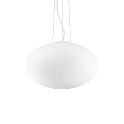 Pendant luminaire CANDY SP1 D50, E27, Ø50cm, white