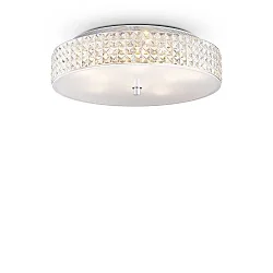 Ceiling luminaire ROMA PL9, 9 flames, G9, 40W, chromee