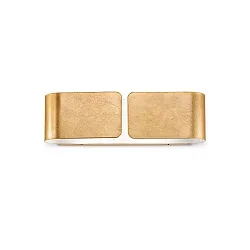 Wandleuchte CLIP AP2 SMALL ARGENTO, 2-flammig, E27, Gold