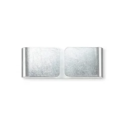 Wandleuchte CLIP AP2 MINI, 2-flammig, G9 max. 40W, Silber