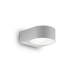 Wandleuchte IKO AP1, 1-flammig, E27, Grau