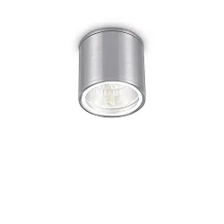 Outdoor Aufbau-Downlight GUN, IP44 IK06, Ø 11cm, GU10, Aluminium / Pyrexglas, anthrazit