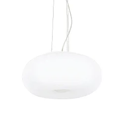 Pendelleuchte ULISSE SP3 D42, 3-flammig, E27, Ø 42cm, weiß