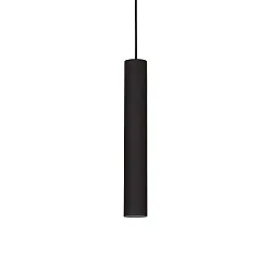 Pendelleuchte LOOK SP1 D06, IP20, Ø 6cm / 40cm, GU10 max. 28W (inkl. LED 7W 3000K 540lm 50°, CRi >90, on-off), schwarz