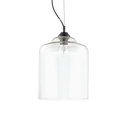 Pendelleuchte BISTRÒ SP1, Ø24cm, E27, Transparent