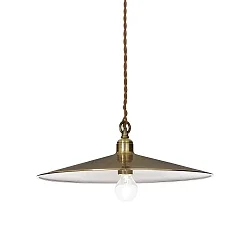 Pendant luminaire CANTINA SP1 BIG, E27, antique brass