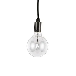Pendant luminaire EDISON SP1, E27, 60W, black