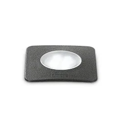 LED Boden-Einbauleuchte GRAVITY PT SQUARE SMALL, IP67 IK10, 9 x9cm, GU10 (inkl.), befahrbar bis 5t, Harz, schwarz