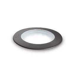 Boden-Einbauleuchte GRAVITY PT ROUND BIG, IP67 IK10, Ø 14.5cm, GX53 (inkl.), befahrbar bis 5t, Harz, schwarz