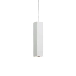 Pendelleuchte SKY, Höhe 30cm, inkl. GU10 28W 2700K, höhenverstellbar, Weiß