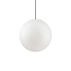 Outdoor pendant luminaire SOLE MEDIUM, IP44, Ø 40cm, E27, plastic