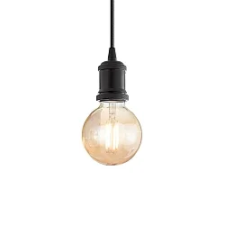 Retro-Pendelleuchte FRIDA, E27max. 60W, Schwarz
