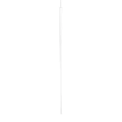 LED Pendelleuchte ULTRATHIN ROUND, 100cm / Ø 3cm, 11.5W 3000K 970lm, Chrom poliert