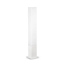 Outdoor Stehleuchte EDO OUTDOOR SQUARE, IP44, Höhe 79cm, GX53 max. 15W, Weiß