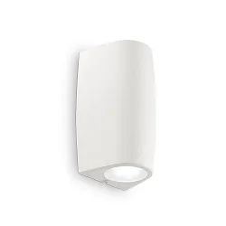 Außenwandleuchte KEOPE AP2, Up/Down, IP55, inkl. 2x GU10 3.5W 4000K, Resinharz / Acryl, Weiß