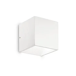 Outdoor LED Wandleuchte RUBIK-AP1, IP44 IK04, 1-flammig, 7W 4000K 2x340lm, Weiß