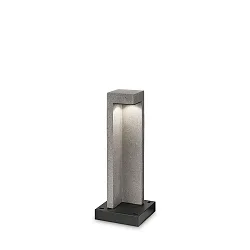 Outdoor LED Stehleuchte TITANO BIG, 74cm, Harz granitgrau