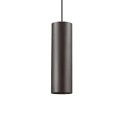 Pendelleuchte LOOK SP1 D12, IP20, Ø 12cm / 40cm, GU10 QPAR111 max. 28W (inkl. LED 10W 3000K 750lm 22°, on-off), schwarz