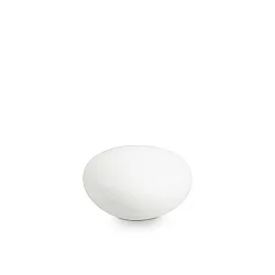 Outdoor-Leuchte SASSO, IP44, G9, mit Stecker + Erdspieß, Kunststoff opal