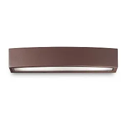 Outdoor Wandleuchte ANDROMEDA, Breite: 45cm, 2x E27, IP55, kaffeebraun