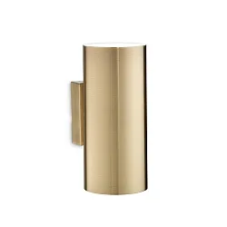 Wandstrahler LOOK AP2, 2-flammig, Up/Down, inkl. 2x GU10 (je 7W 3000K 540lm 50°, CRi>90, on-off), Metall, brüniert / weiß