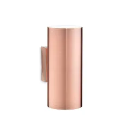 Wandstrahler LOOK AP2, 2-flammig, Up/Down, inkl. 2x GU10 (je 7W 3000K 540lm 50°, CRi>90, on-off), Metall, kupfer / weiß