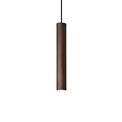Pendelleuchte LOOK SP1 D06, IP20, Ø 6cm / 40cm, GU10 max. 28W (inkl. LED 7W 3000K 540lm 50°, CRi >90, on-off), kaffee