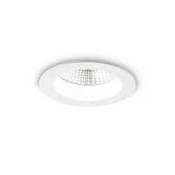 LED Einbaustrahler BASIC ACCENT, IP44, Ø 10.3cm, 10W 3000K 1000lm 45°, Weiß matt