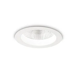 LED Einbaustrahler BASIC ACCENT, IP44, Ø 14.4cm, 20W 3000K 1900lm 52°, Weiß matt