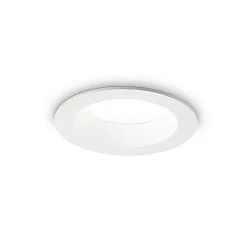 LED Einbaustrahler BASIC WIDE, IP44, Ø 10.3cm, 10W 3000K 1000lm 85°, Weiß matt