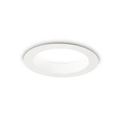 LED Einbaustrahler BASIC WIDE, IP44, Ø 14.4cm, 15W 3000K 1500lm 87°, Weiß matt