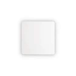 LED Wandleuchte COVER SQUARE, 15 x 15cm, 9.5W 3000K 470lm, indirekt, Weiß / Opal