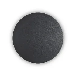 LED Wandleuchte COVER ROUND, Ø 20cm, 11W 3000K 720lm, indirekt, Schwarz / Opal