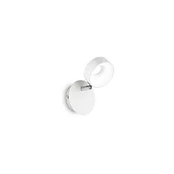 LED Wand-/Deckenleuchte OBY, 1-flammig, 6W 3000K 360lm, dreh-/schwenkbar, weiß