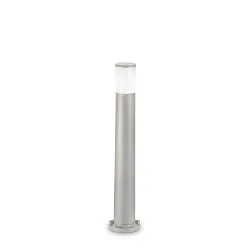 Outdoor floor luminaire AMELIA, IP55, height 80cm / Ø 15.5cm, incl. E27 LED 8W 4000K, grey