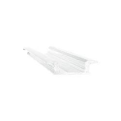 Einbau-Aluminiumprofil SLOT RECESSED TRIM 12mm inkl. Abdeckung + Montagekit, 200cm, Weiß